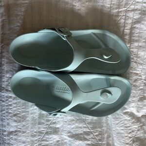 Birkenstock Light Blue Sandals Great Condition size 8-8.5